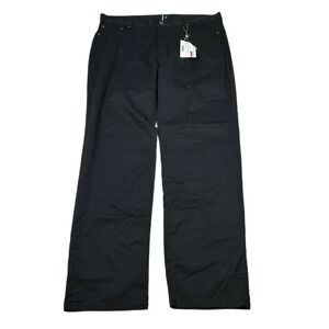 Society of Threads Pants Mens‎ 38x32 Black Regular Fit intelli Fresh NEW